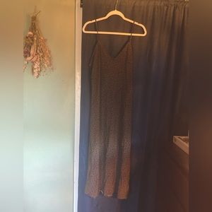 Brown floral gap dress
